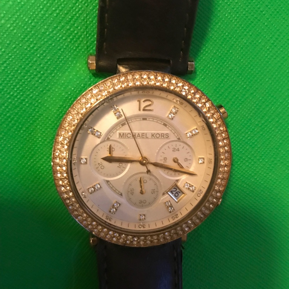 Brown and Gold Michael Kors Watch